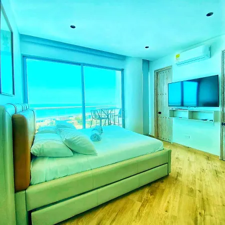 Stunning 3br With Sea View In Apartamento Cartagena